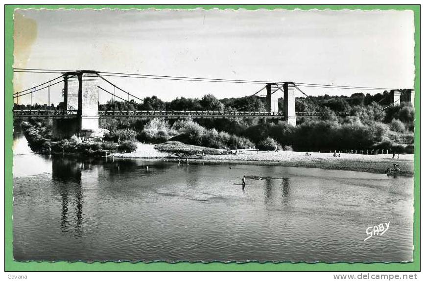 45 CHATILLON-sur-LOIRE - Le Pont Et La Plage - Chatillon Sur Loire