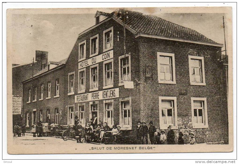 23304  -  Moresnet  Hôtel  Du  Coin - Plombières