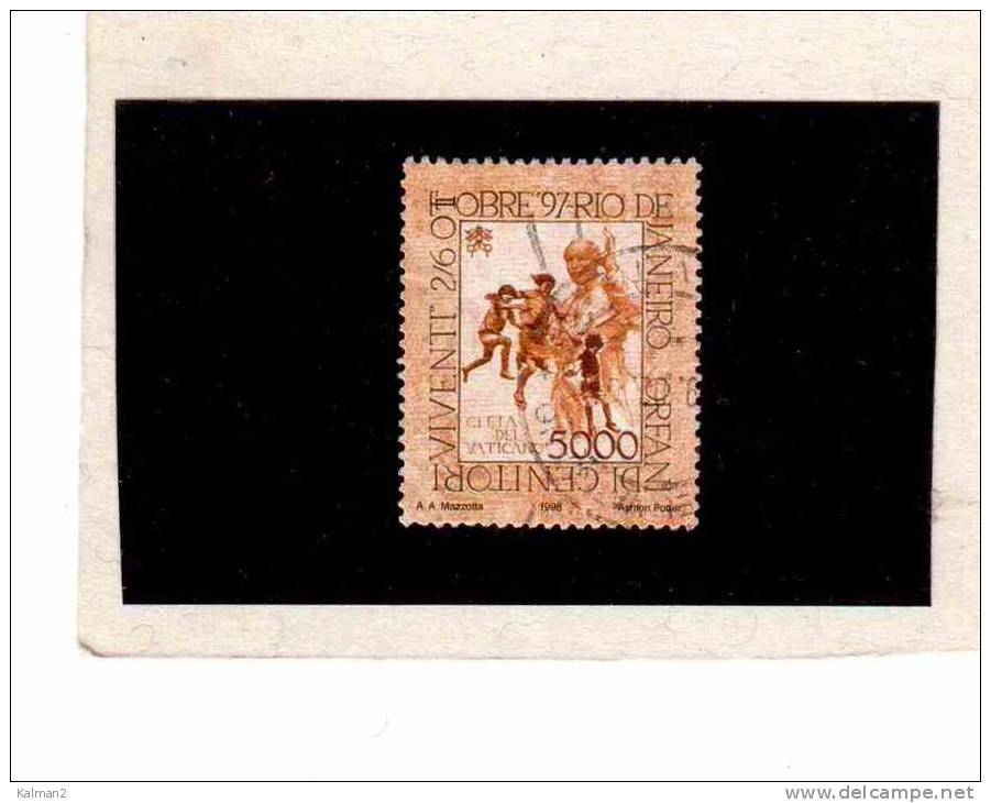 ITA175   -   VATICANO   -    CAT. SASSONE  NR. 1136  USATO - Used Stamps