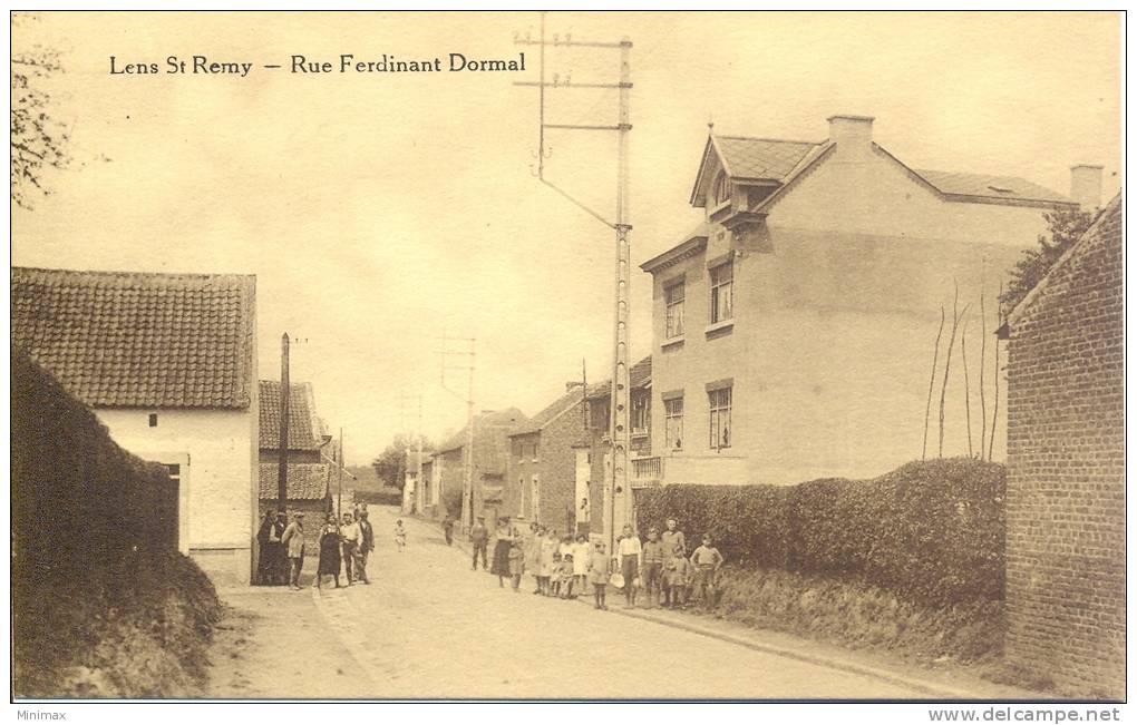 Rare Lens Saint Rémy : Rue Ferdinant Dormal - Hannuit