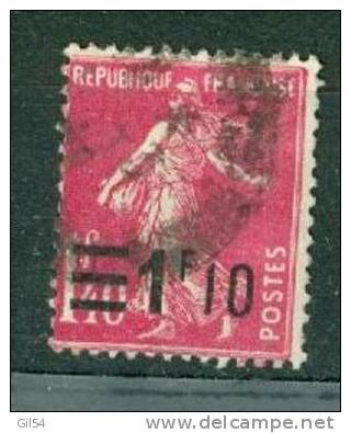 LOT SeRIE ENTRE YVERT N°217 et 228, 11 timbres oblitérés et 5 neufs avec trace charnière - az4301