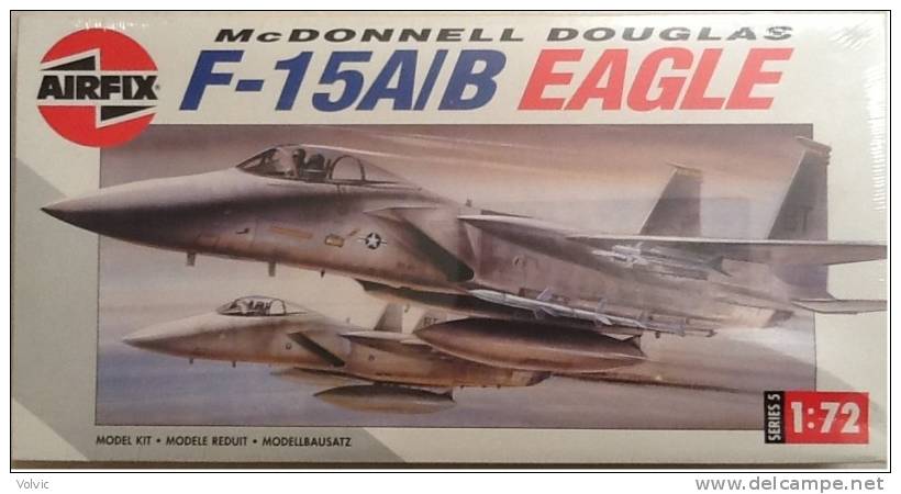 - AIRFIX - Maquette Mc Donnell Douglas F-15 A/B Eagle- 1/72°- Réf 5015 - Avions