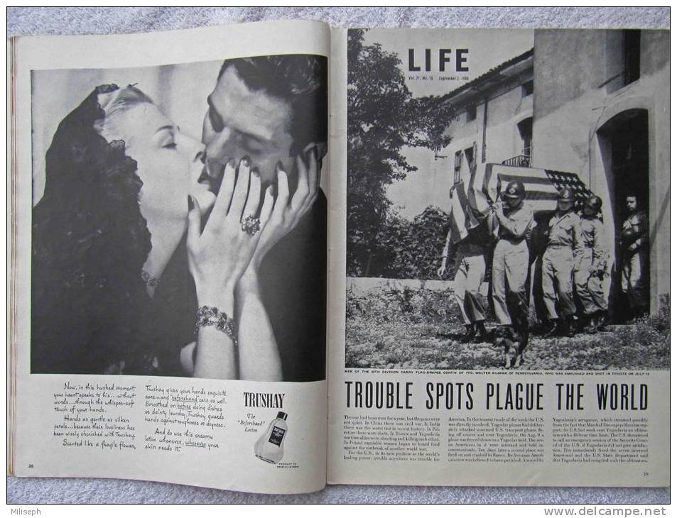 Magazine LIFE - SEPTEMBER 2 , 1946      (2974) - News/ Current Affairs