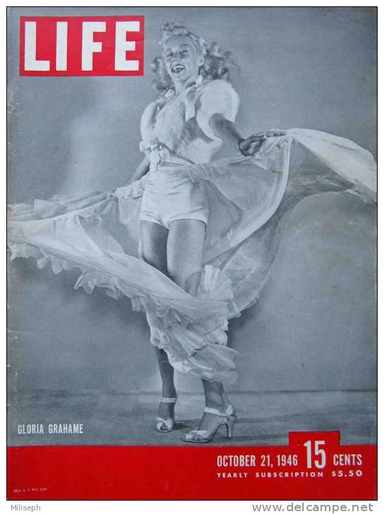 Magazine LIFE - OCTOBER 21  , 1946         (2977) - Journalismus