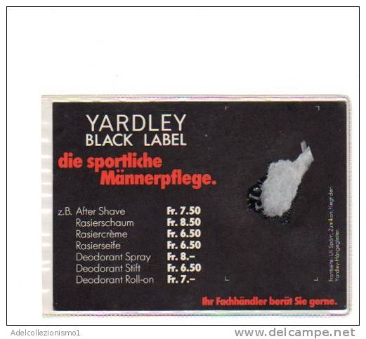 69578)cartolina Illustratoria Serie Sport - Yardley Black Label After Shave - Parachutting