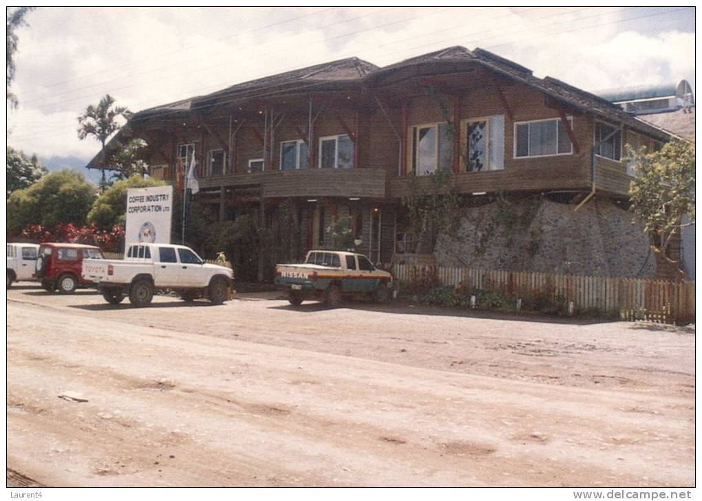 (666) Papua New Guinea - Papaousie Nouvelle Guinée - Goroka Coffee Building - Papouasie-Nouvelle-Guinée