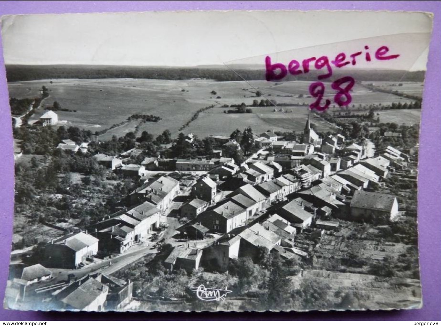 CPA 57 - RECHICOURT LE CHATEAU - Vue Panoramique Aérienne - Cim  N° 10746 - - Rechicourt Le Chateau