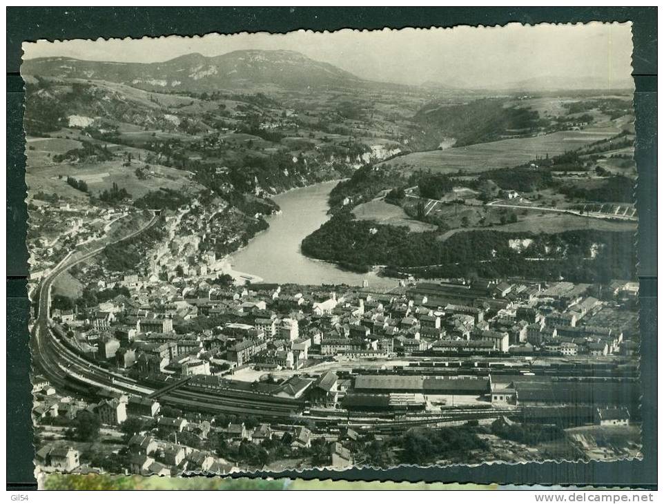 Cpsm Gf -    Bellegarde - Vue Générale Aérienne     - Ax2607 - Bellegarde-sur-Valserine