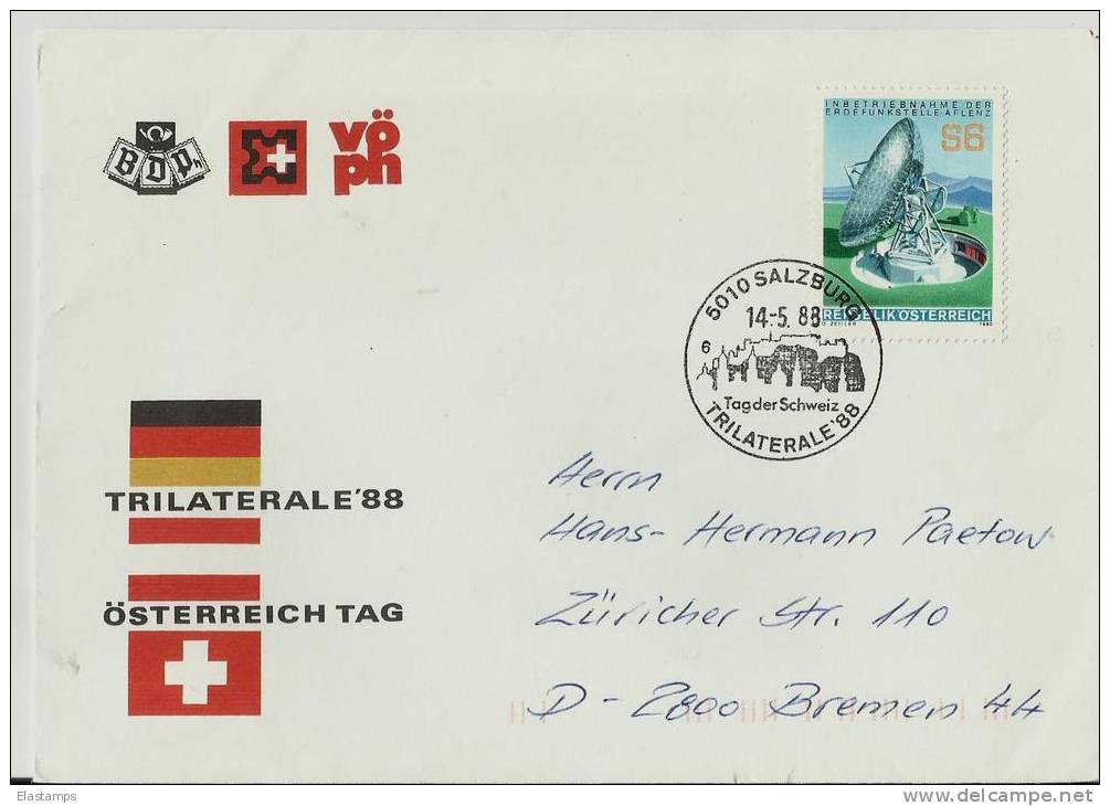 == Austria  Cv.  1988 SST - Franking Machines (EMA)