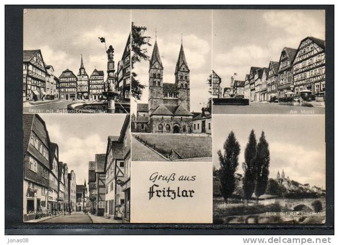 3580 GRUSS AUS FRITZLAR    5 BILD     ~ 1970 - Fritzlar