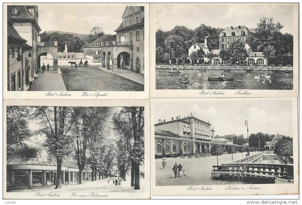 Bad Nauheim - Lot Mit 12 Karten          Um 1910 - Bad Nauheim