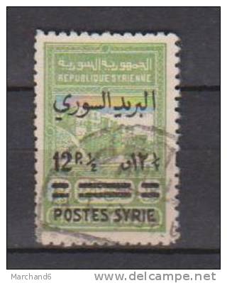 COLONIES FRANCAISES SYRIE TIMBRES FISCAUX AVEC POSTES SYRIE  N°288 Oblitéré - Andere & Zonder Classificatie