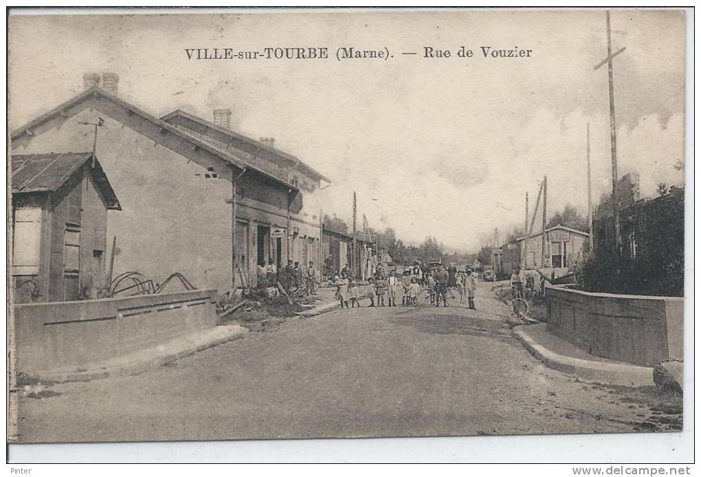 VILLE SUR TOURBE - Rue De Vouzier - Ville-sur-Tourbe