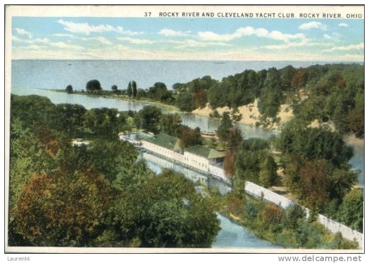 (110) Very Old Postcard - Carte Ancienne - USA - Ohio - River - Cleveland