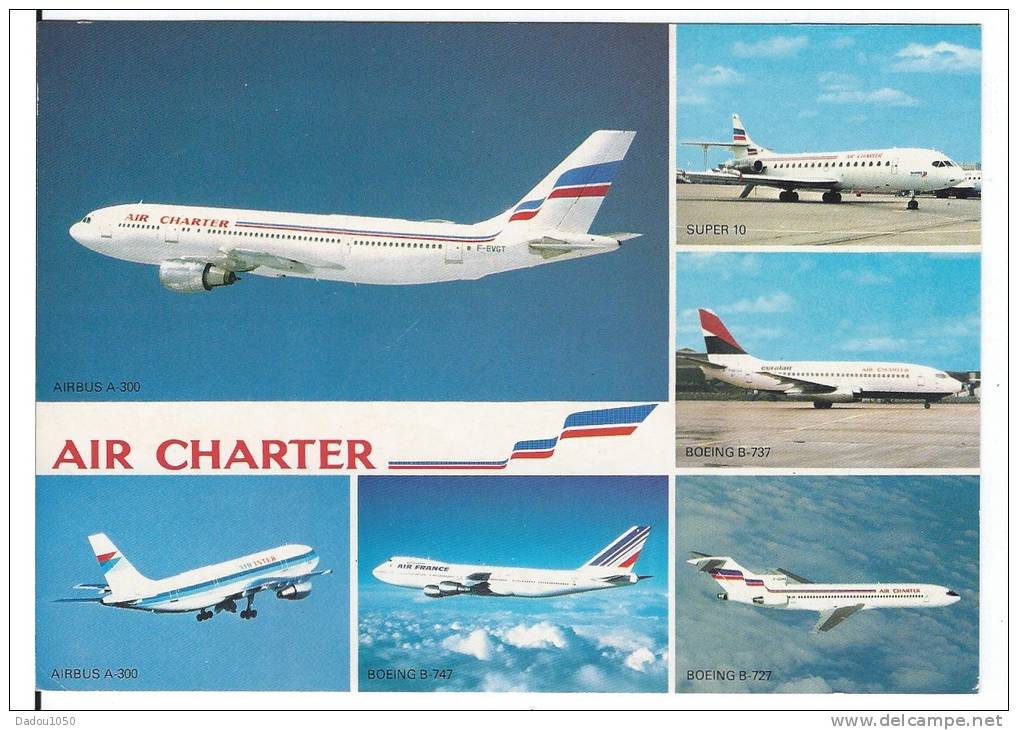 CPSM Compagnie AIR CHARTER - Autres & Non Classés