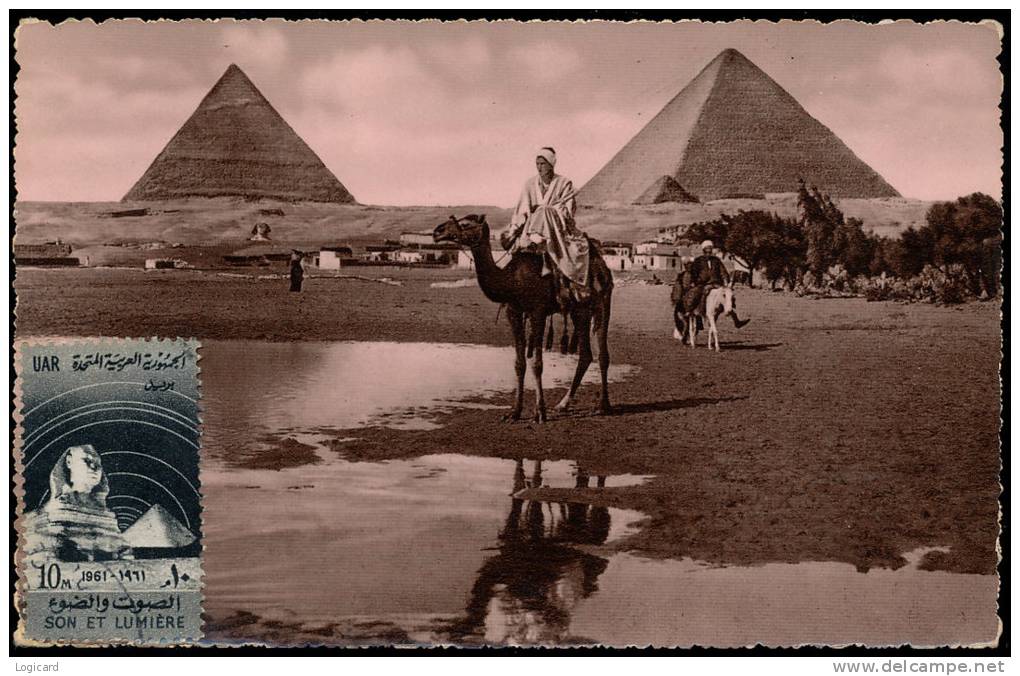 THE PYRAMID OF GIZA 1954 - Gizeh