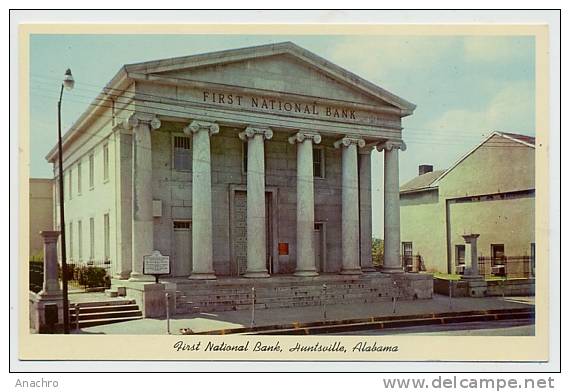 FIRST NATIONAL BANK HUNTSVILLE / Alabama / Gros Plan - Huntsville