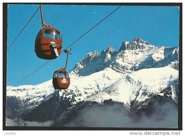 CHAMPERY-PLANACHAUX Télécabine 1971 - La Chaux