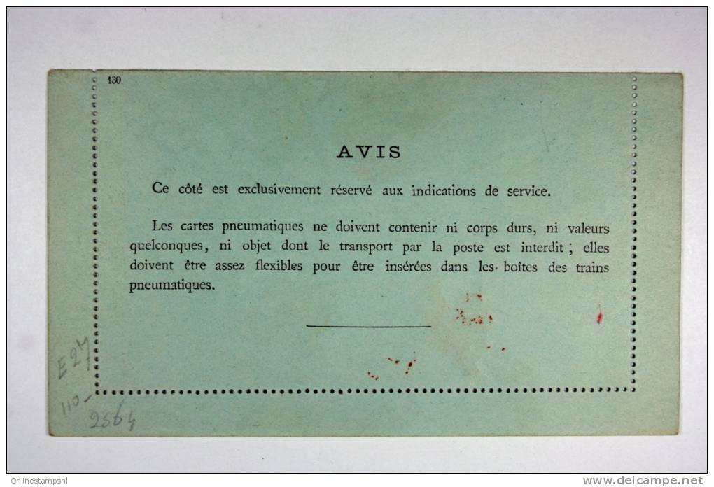 France 50c Noir Date 130 Surchargé "Taxe Réduite 30c., Sans 3 Lignes Annulées 50 C - Pneumatici