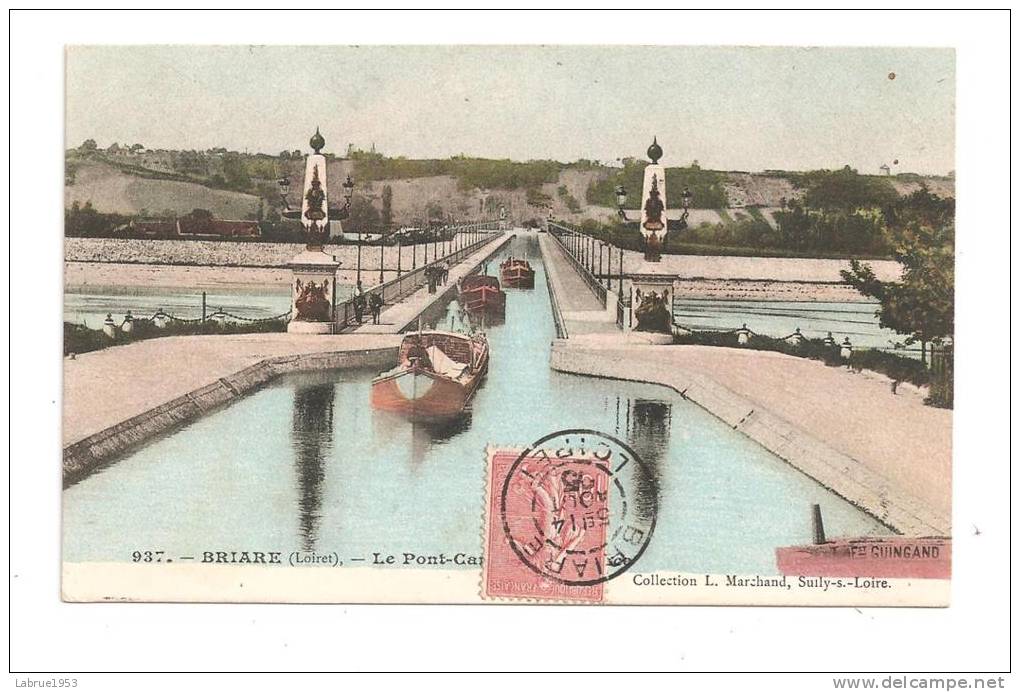 Briare-Le Pont (Péniches)  (Réf.2143) - Briare