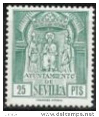 9084-25 PESETAS    SELLO FISCAL LOCAL MUNICIPAL  AYUNTAMIENTO DE SEVILLA NUEVO ** SPAIN REVENUE FISCAUX STEMPELMARKEN - Revenue Stamps
