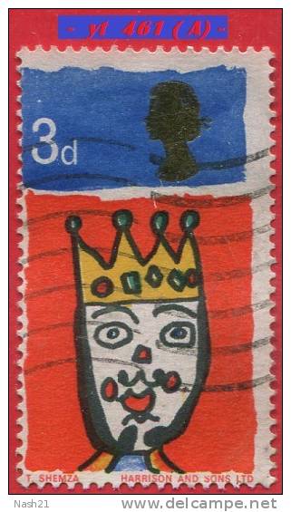 1966 - Europe - Grande-Bretagne - Noël - 3 P. Roi Mage - - Used Stamps