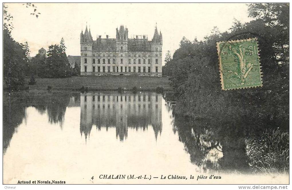 CHALAIN LE CHATEAU LA PIECE D'EAU - Sonstige & Ohne Zuordnung