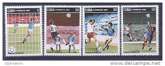 CUBA 2386/89 Espana 82 Finalistes - Neufs