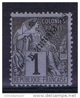 St-Pierre Et Miquelon, Yv. 18 Surcharge Renversée, MH/* - Unused Stamps