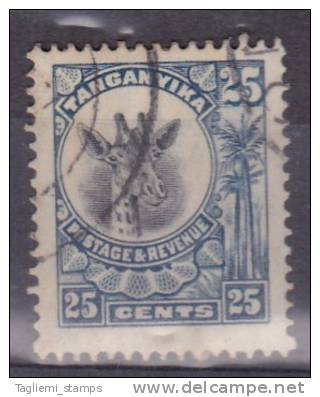 Tanganyika, 1925, SG 91, Used, High Cat Value - Tanganyika (...-1932)