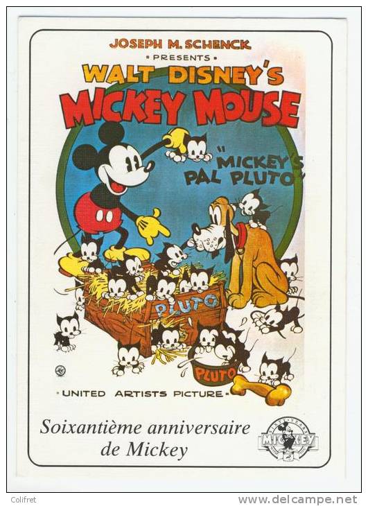 Disney         Le 60eme Anniversaire De Mickey 6/1 - Disneyworld