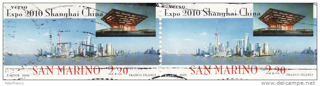 P - 2010 San Marino - Expo 2010 Shangai - Usados