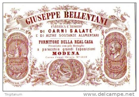 GIUSEPPE BELLENTANI - Non Classés