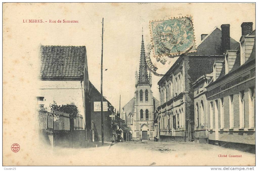 62 LUMBRES - Rue De Samettes - Lumbres