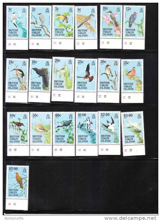 British Virgin Islands 1985 Birds Def Bird MNH - Iles Vièrges Britanniques