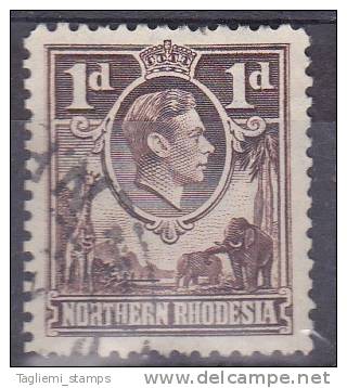 Northern Rhodesia, 1938-52, SG 27, Used - Nordrhodesien (...-1963)