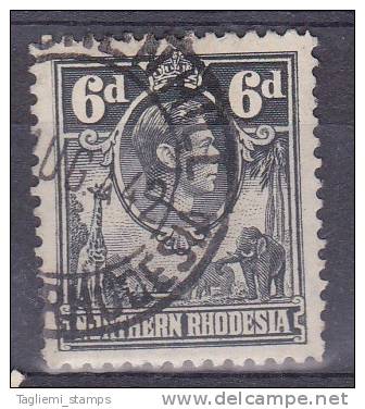 Northern Rhodesia, 1938-52, SG 38, Used - Northern Rhodesia (...-1963)
