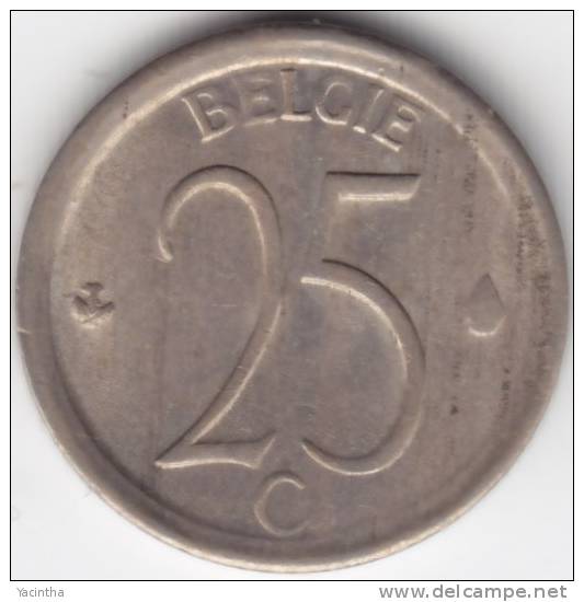 @Y@   Belgie  25  Centimes  1969 Unc  Nice Patina    (C460)   LÖÖK - Non Classés