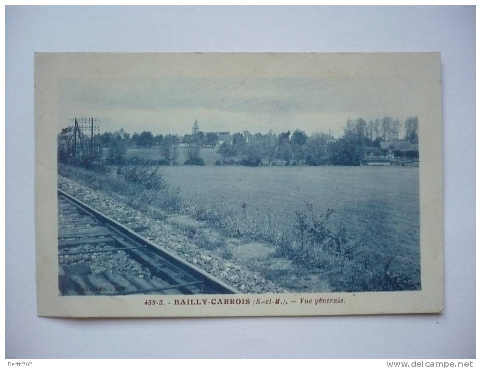 77 - BAILLY-CARROIS  -  Vue Générale - Baillycarrois