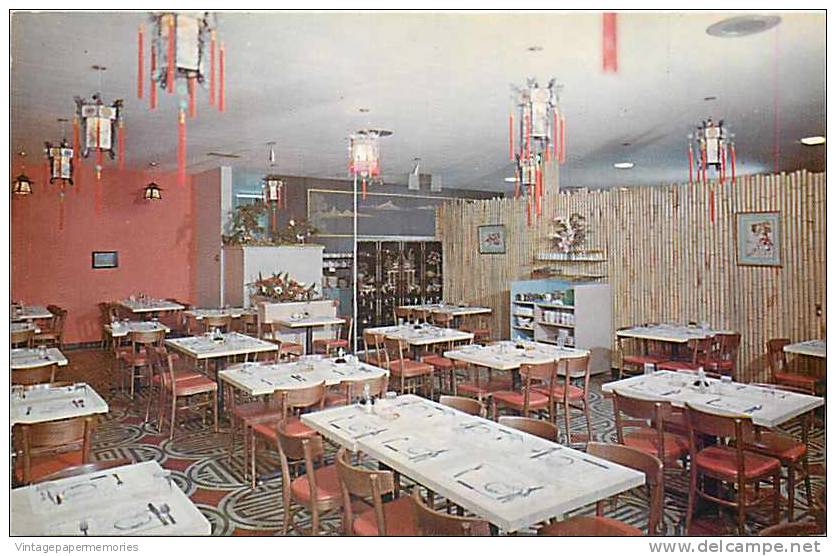 206723-Alaska, Anchorage, Don's Green Apple Restaurant, Interior View - Other & Unclassified