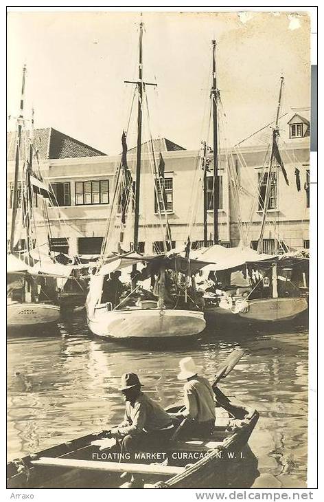 AM037 - Floating Market - Curacao - N.W.I. - Curaçao