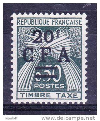 Réunion  Taxe N°47 Neuf Sans Charnière - Postage Due