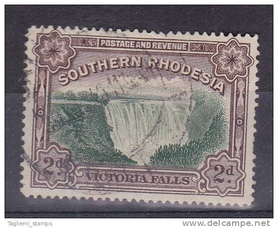 Southern Rhodesia, 1935-41, SG 35, Used, High Cat Value, Inscription: Postage & Revenue - Rhodésie Du Sud (...-1964)