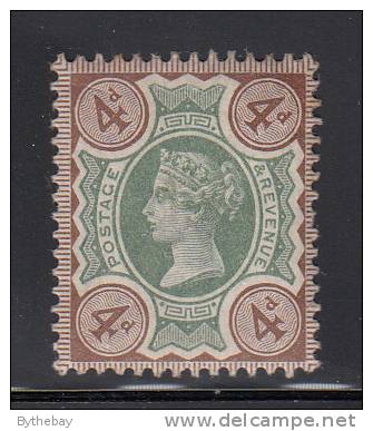 Great Britain MH Scott #116 4p Victoria - Ungebraucht