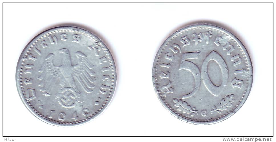 Germany 50 Reichspfennig 1940 G - 50 Reichspfennig