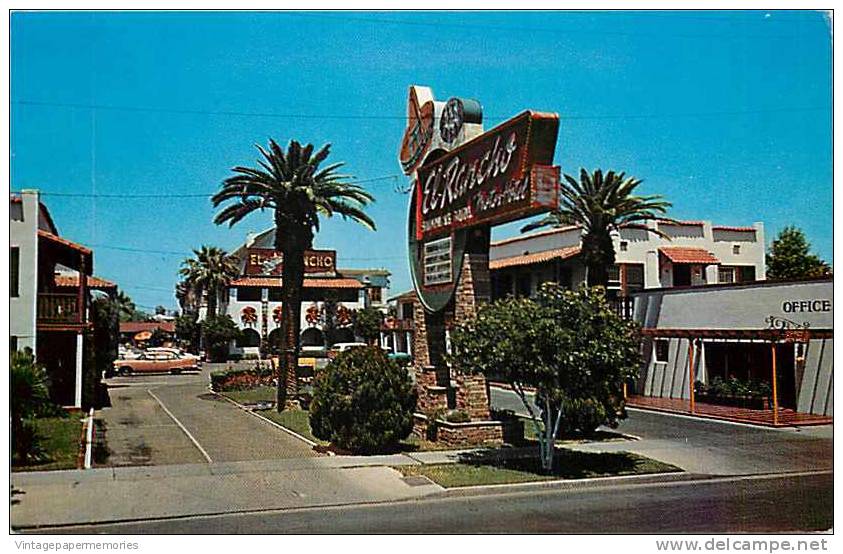 206751-Arizona, Phoenix, El Rancho Motor Hotel - Phönix