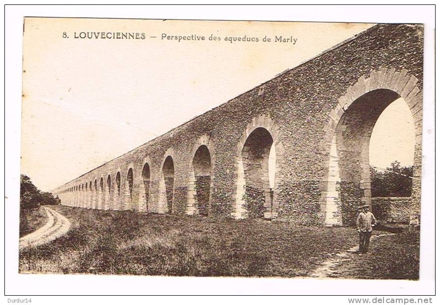 LOUVECIENNES  ( Yvelines )  Perspective Des Aqueducs De Marly - Louveciennes