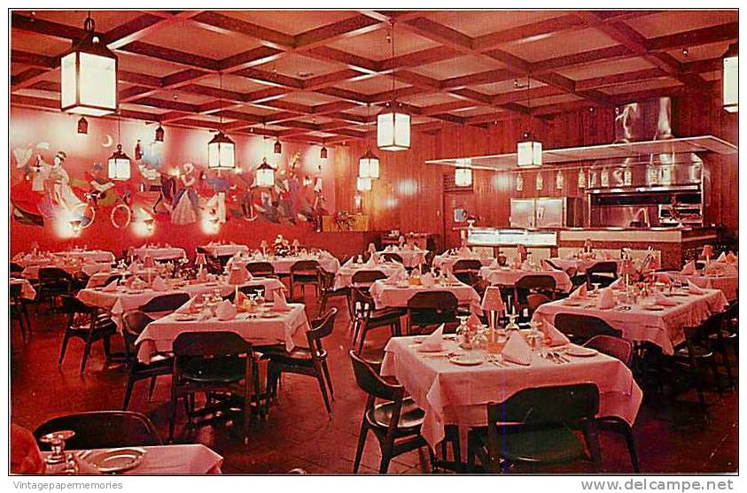 206755-Arizona, Phoenix, Lantern Inn, Dining Room Interior - Phoenix