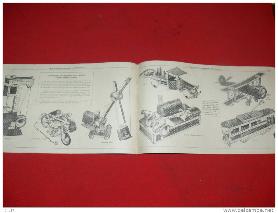 CATALOGUE JEUX DE CONSTRUCTION MECCANO N° 3 DE 1948