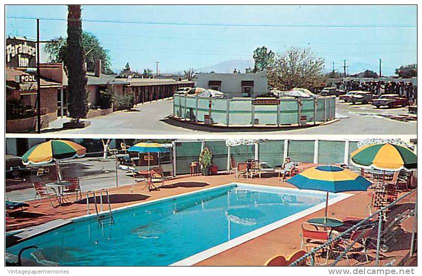 206777-Arizona, Tucson, Paradise Inn, Multi-View, Swimming Pool - Tucson